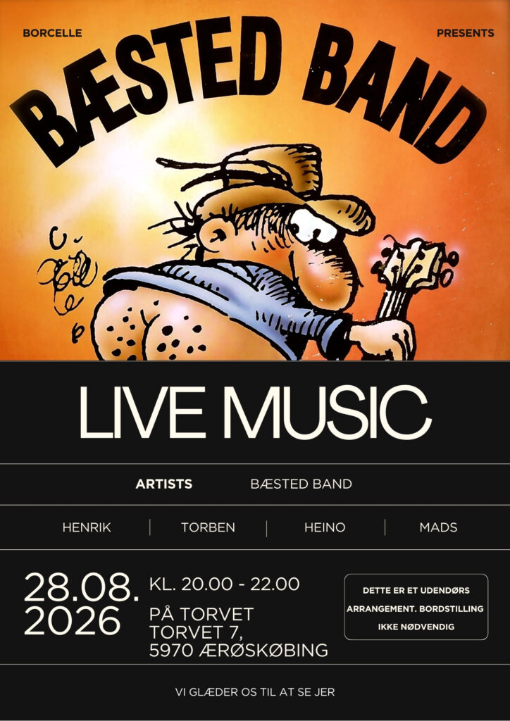 Bæsted Band live på Torvet 28. august 2026